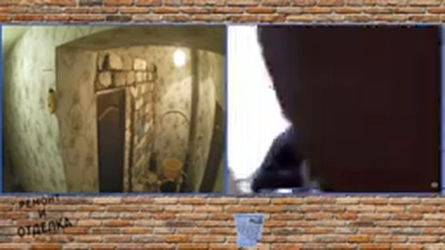 Выкладываю стенку из Б/У кирпича. смотреть онлайн