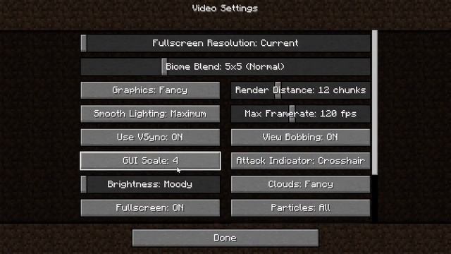 How to cahange your GUI scale in minecraft смотреть онлайн