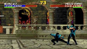 ULTIMATE MORTAL KOMBAT 3 CLASSIC SUB-ZERO (SEGA GENESIS)