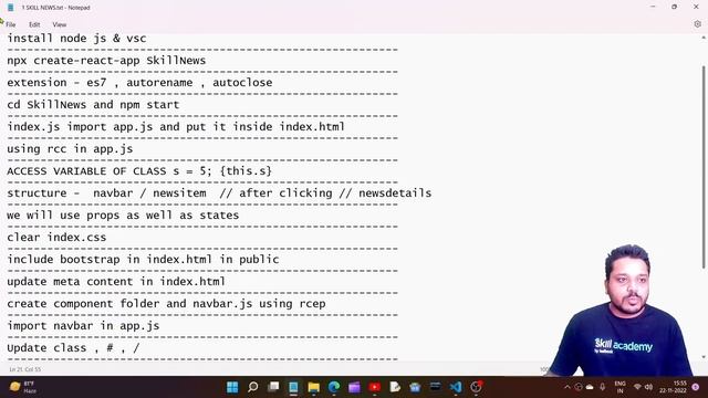 Making News Website Using React JS | Class Based Components | Gaurav Garg