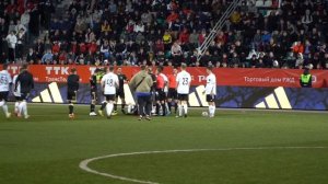 СТЫЧКИ ИГРОКОВ АМКАЛА НА ФУТБОЛЬНОМ ПОЛЕ