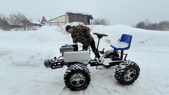 Запускаем мотоблок Нева зимой.Нюансы живых карбюраторов.#мотоблок#нева