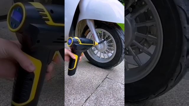 Portable tire pump with charging Портативный насос для шин с зарядкой автомобильные аксессуары