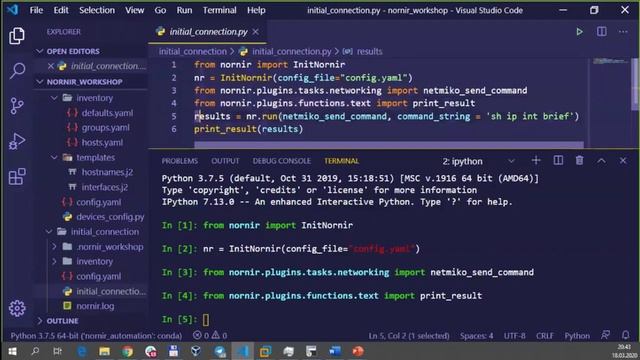 Russian Cisco Community Live event- Network Automation Basics with the Nornir Framework смотреть онлайн