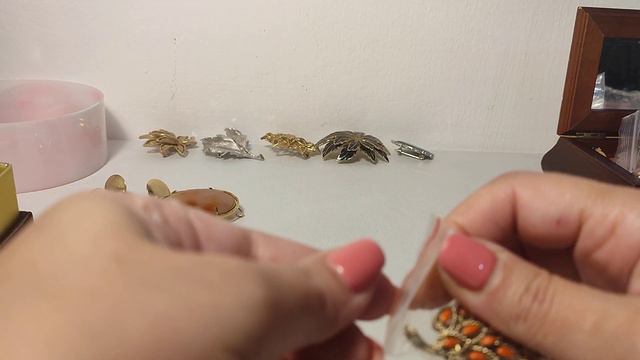 Распаковка винтажной бижутерии 🤗🤗