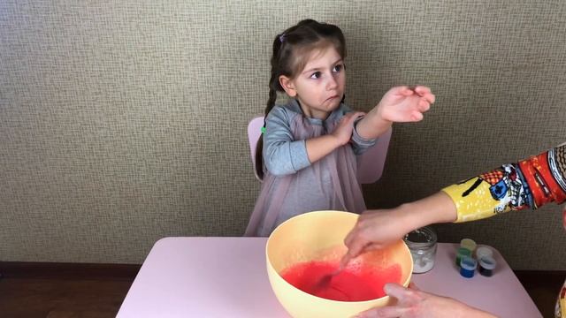 Как сделать слайм без тетрабората! Лизун(slime) своими руками!