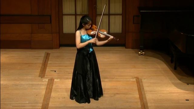 Yu-Ting Chen Bach Sonata for Solo Violin No. 1 Fugue смотреть онлайн