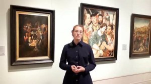 Рождество – Святая ночь. Последователь Яна Юста Калькара. 1520. Мария Медведева. 1 минута в ГМИИ
