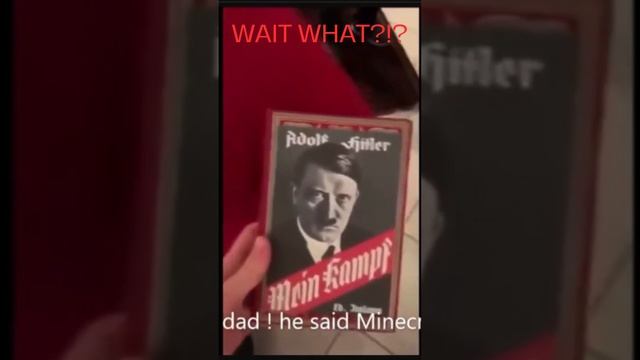 Grandpa got bro Mein Kampf instead of Minecraft. #minecraft #ww2  #minecraftfans