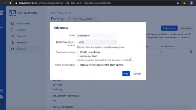 [Tutorial Bitbucket 2] - Add new members and groups. смотреть онлайн