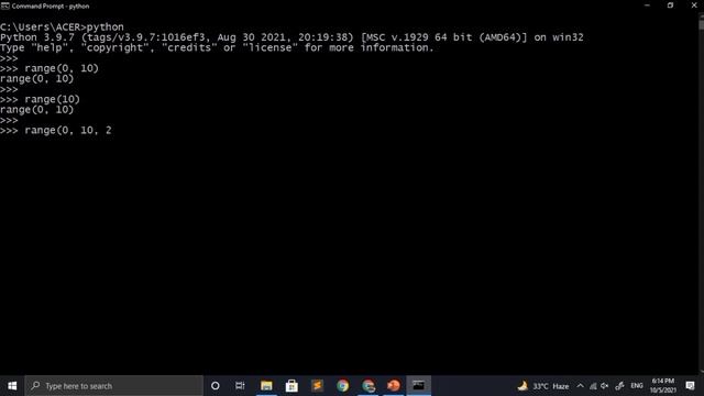 Range Function || Loops in python || Part - 2 #python3 #python #programming #pythonloops