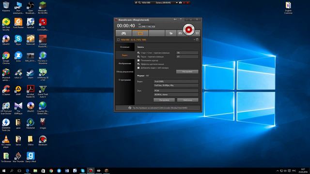 ТуТоРиАл№1. Как поставить звук в Bandicam смотреть онлайн