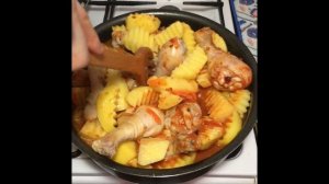 Курица с картошкой в томатном соусе: рецепт от Foodman.club