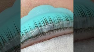 Процесс ламинирования ресниц
