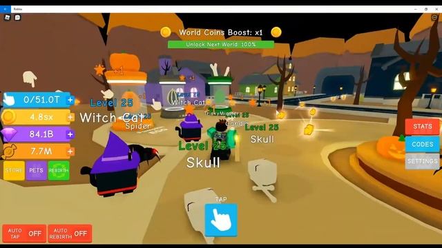 New Limited Time Op Pets /||\ Tapping Heroes [Roblox] смотреть онлайн