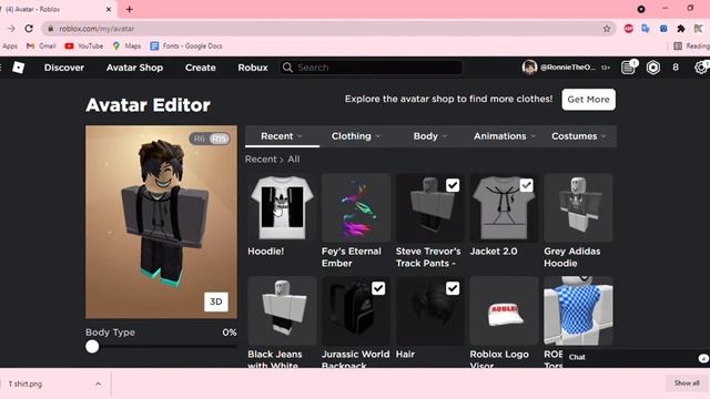 How To Make a Free Shirt / Hoodie on Roblox смотреть онлайн