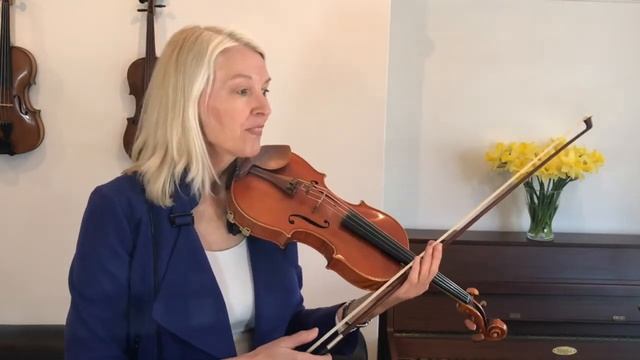 Learn to Play the Violin in 30 Days Suzuki method - Day 12 Long long ago