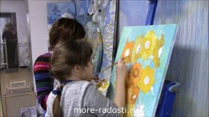 Выездной мастер-класс по рисованию