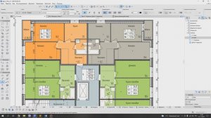 Квартирография в ArchiCAD 22-25 аддон ZoneSum103c