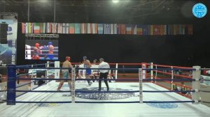 SHCHERBATIUK ROMAN (UKR) vs VASENEV DMITRII (RUS) K1 -91kg WAKO WC2019