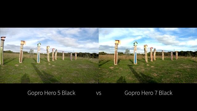 Gopro Hero 5 Black vs Gopro Hero 7 Black Side-by-side Comparison смотреть онлайн