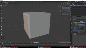 Blender 2.9 - Модификатор Bevel(Фаска)