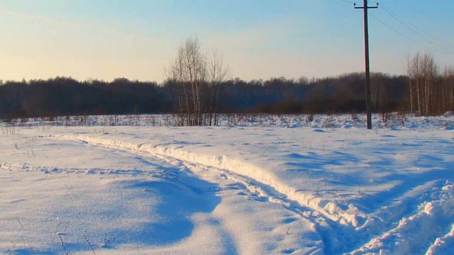 Зимняя природа. Прогулка в красивую зиму. Русская зима (Russian winter) смотреть онлайн