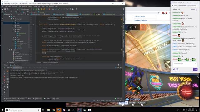 The making of VolleyBot - speed programming + Rocket League!