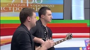 Как звучат белорусская дуда вместе с электрогитарой? Уникальный белорусский дуэт в программе «УТРО»