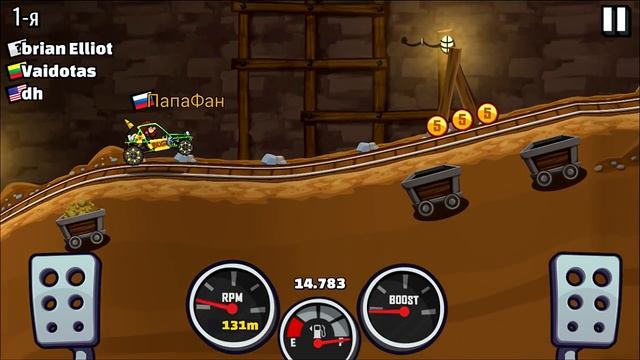 ЛЕГЕНДА 14 МАШИНКИ HILL CLIMB RACING 2 #37 машины МОНСТР ТРАКИ games cars видео смотреть онлайн