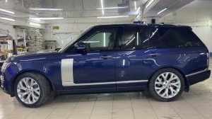 Range Rover - бронирование кузова автомобиля полиуретановой пленкой