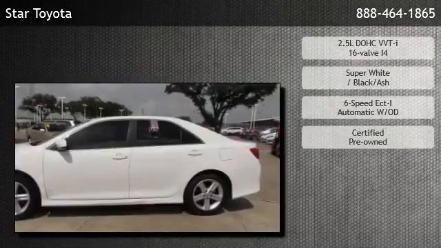2012 Toyota Camry Sedan I4 Automatic SE  - League City смотреть онлайн