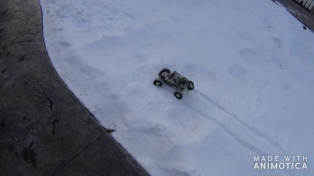 Wltoys 12428 Snow Rock Crawler Course in FPV!!! смотреть онлайн