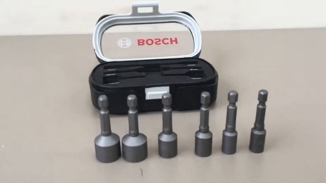 Набор торцевых головок Bosch. Качественный электромонтаж!!