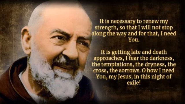 Stay With Me Lord by Saint Padre Pio of Pietrelcina смотреть онлайн