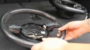 How to install flat bottom steering wheel on Audi Q7 4l