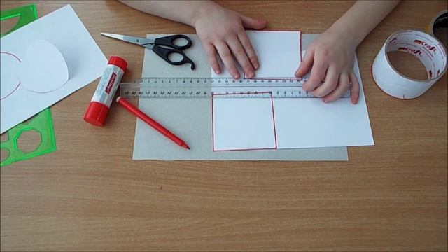Как сделать ровное сердечко из бумаги - how to make an even heart out of paper смотреть онлайн