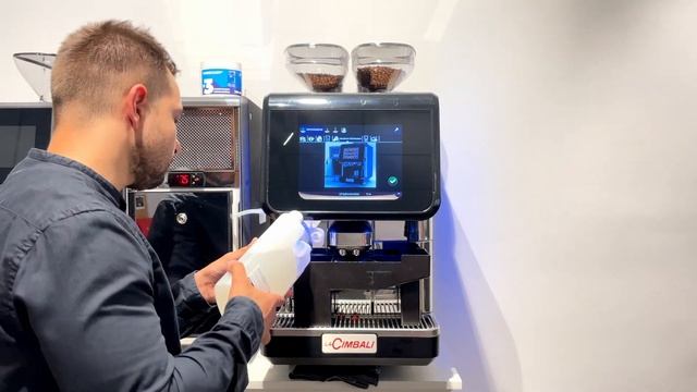 Промывка суперавтомата Cimbali