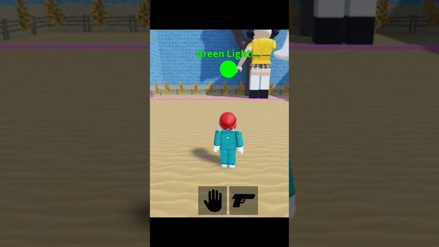 Roblox|green light, red light squid game #shorts #roblox