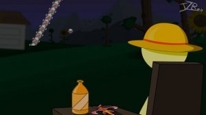 Stickmen vs The Destroyer - Terraria Animation