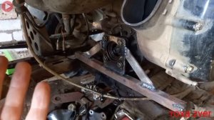 Китайский квадрик СФ Мото-500А.Пробуем открутить не отворачиваемую гайку хвостовика заднего кардана