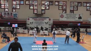 58kg Mehmet Kacmaz - Furkan Gultekin (2012 Turkish Senyor Taekwondo Championships)