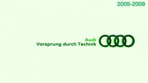 Audi Logo History in Phased Effect 4.0