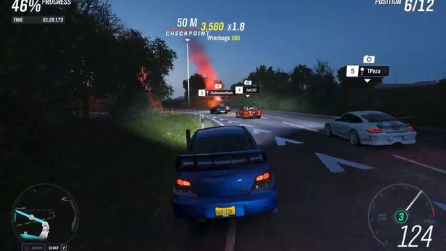 Forza Horizon 4 in forza blue with subaru part 01 смотреть онлайн