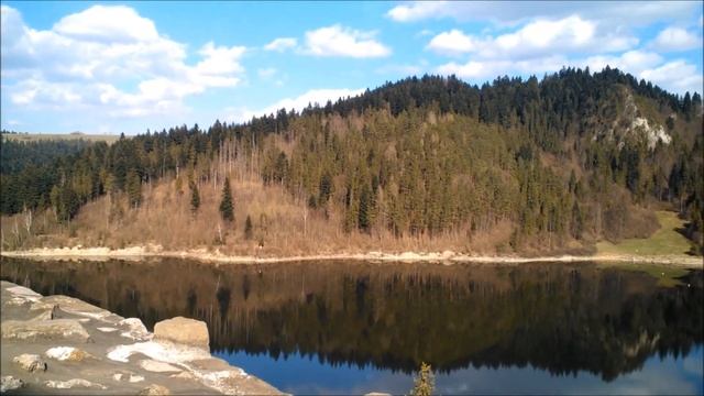 Замок Дунаец в Недзица Польша, Чорштынское водохранилище, анонс. смотреть онлайн