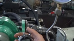 Копия видео Насос шестеренчатый Г11-24 испытание омснаб.рф