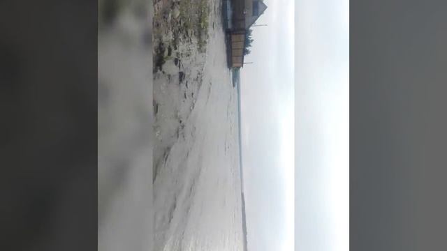 Вечерний закат на Волге, волны и песок... Волгоград Красноармейский р-он.
