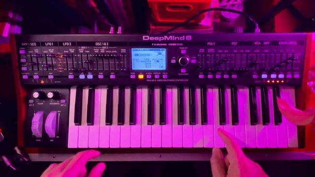 15 Minutes Of Deepmind 6 (no Talking, Just Tweaking) #behringer #synth #analog