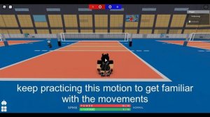 How to rush serve!? Roblox volleyball 4.2