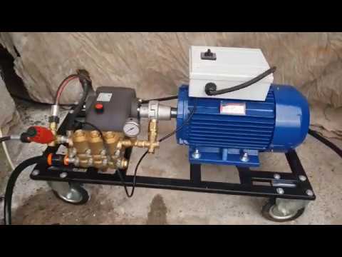 Аппарат высокого давления 350 бар HAWK, 17 л_мин, 11 Квт - В РАБОТЕ ! смотреть онлайн